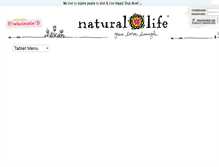 Tablet Screenshot of naturallife.net